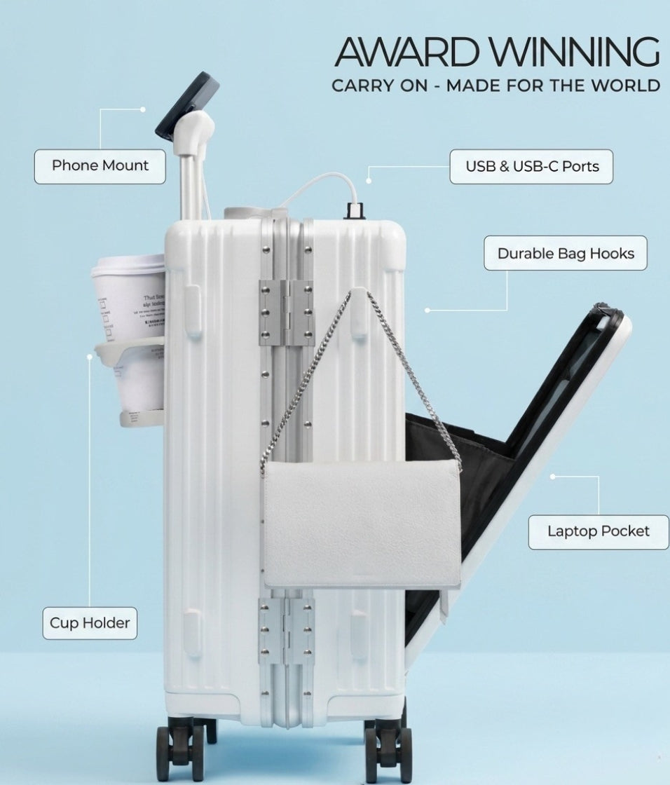 Smart Carry-On Pro Suitcase